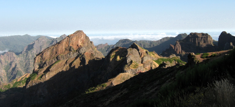 Pico Ruivo ohne Wolken